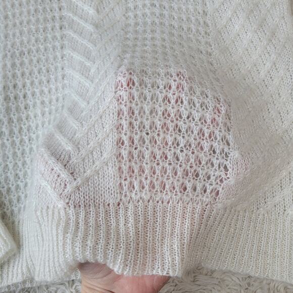 Vintage Envision Avenue Knit Sparkle Sweater Medium - Picture 4 of 5